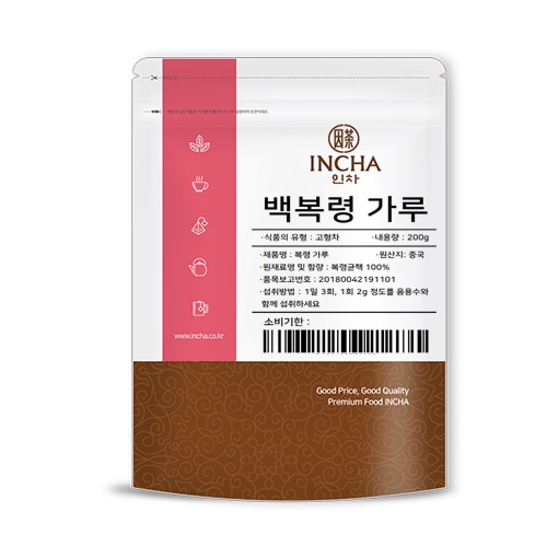 인차 백복령분말 200g 1개 - 에누리 가격비교