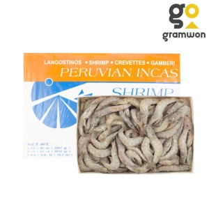 그램원  페루 흰다리새우 61/70 2kg 냉동 에콰도르새우 급냉 대하구이