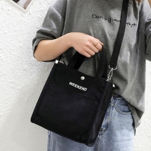 슈슈 캔버스 미니 여행 보조 손가방 크로스백 10371111