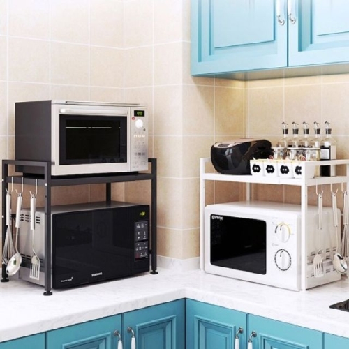 전자레인지 렉 선반 H형 주방 싱크대 정리 공간활용