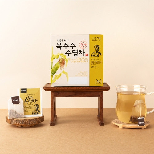 쌍계명차  김동곤 명인이 만든 옥수수수염차 40티백