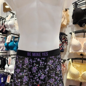 YES 페전트 블랙 플라워 드로즈-YSMDZ313