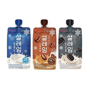 롯데제과  설레임 밀크/쿠앤크/까페라떼 3종 30개 골라담기