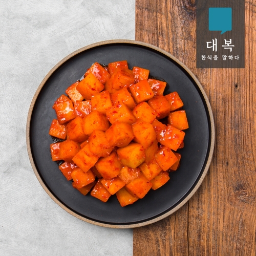 대복 깍두기 5kg 꽃게육수로 시원하고 아삭한 맛