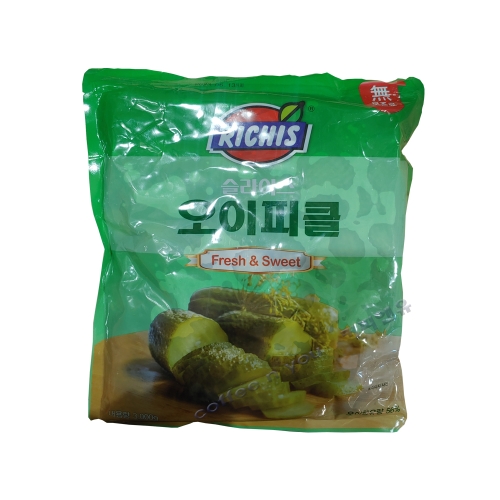 동서식품 리치스 슬라이스 오이피클 파우치 3kg