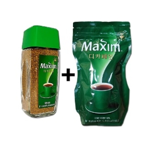 동서식품 맥심 디카페인 100g병커피+170g리필백 디카페인 100g병커피+170g리필백