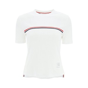 톰브라운 2023 44M FJS143A 폴로 폴라 티셔츠 탑 여성 J0066 FJS143AJ0066100