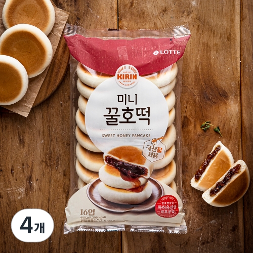 롯데제과 기린 미니 꿀호떡 400g