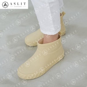 애슬릿 여성 심플 장마 방수 숏 레인부츠 장화 10414765