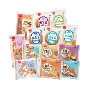 삼립  봉지빵 골라담기 12봉 택 크림/단팥/보름달/주종발효 외