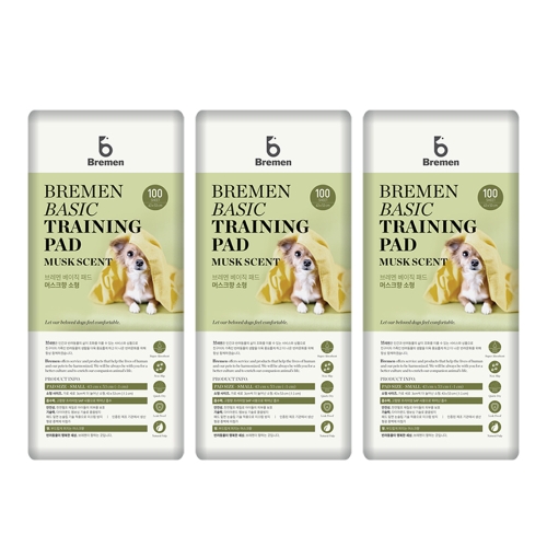 브레멘 베이직 패드 머스크향 소형 100매