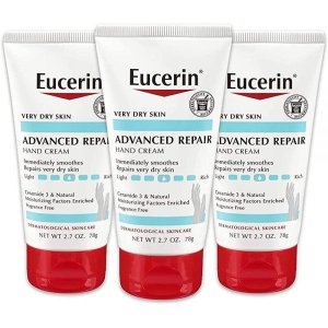 Eucerin 유세린 어드밴스 리페어 핸드 크림 2.7g 78g  3팩 Advanced Repair Hand Cream