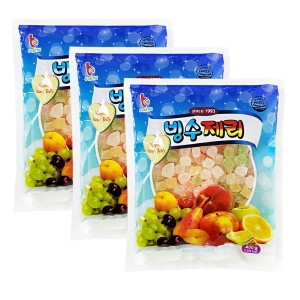 부국  빙수제리 450g 3개 팥빙수재료 토핑