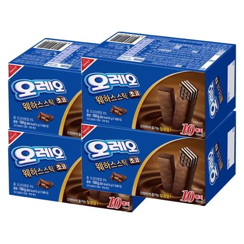 동서식품  오레오 웨하스 스틱 초코 150g