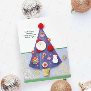 프롬앤투  트리 크리스마스카드 FS7331