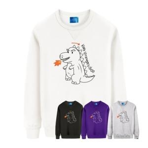 엘라모 기모M 블루앵그리 맨투맨 남녀공용 빅사이즈 S-4XL