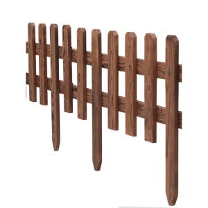 나무  울타리 펜스 정원 칸막이 장식 방부목 화단