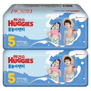 하기스 물놀이팬티 5단계 특대형-공용