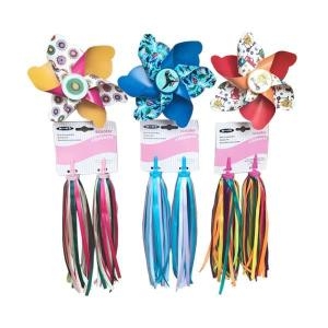 마이크로킥보드  바람개비 장식 악세서리 꾸미기 스커트 풍차 리본 선물