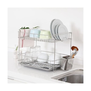 리빙코아  올스텐 프리미엄 식기건조대 2단 특대형 풀세트 특대 2단