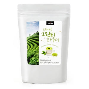 쥬피터  그린티 말차 녹차라떼 녹차가루 파우더 500g