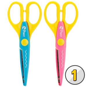 피스코리아  비두리 핑킹가위1(세모)