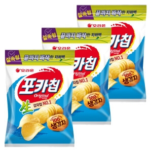 오리온  포카칩 오리지널 대용량 266g 3봉