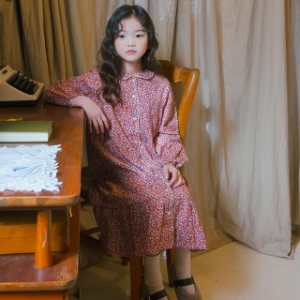 아이러브제이 깊은밤 기모 원피스 잠옷 HQWSL06