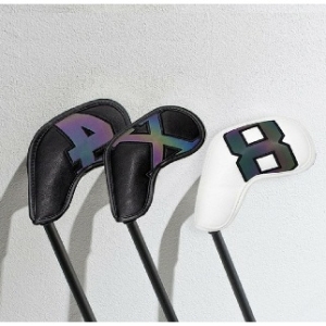 뉴즐  가죽 골프채 아이언 웨지 헤드 드라이버 커버 10P CR W8ECC7E