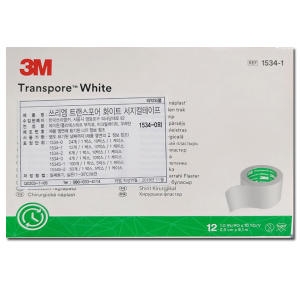 3M Transpore White 1534-1 백색반창고
