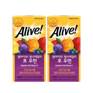 얼라이브 포우먼 60정 2병 / 4개월분