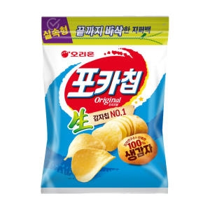 오리온  포카칩 오리지널 대용량 266g 6봉