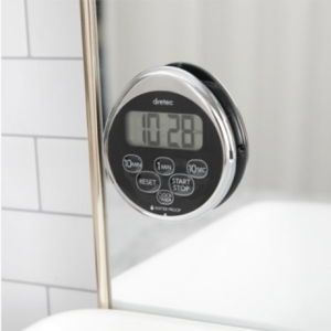 드레텍  디지털 욕실시계 화장실시계 T-565