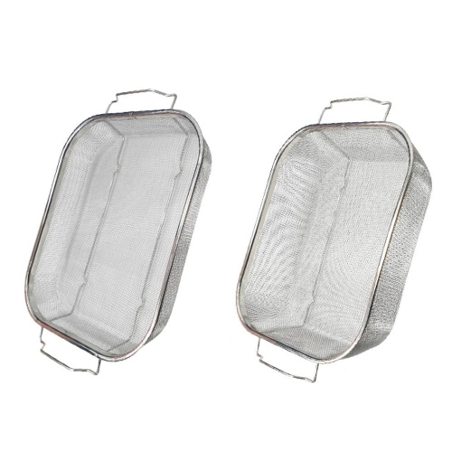 사각 채반 스텐망 메쉬 바구니 소형 스텐볼 야채 타공 W8DA180