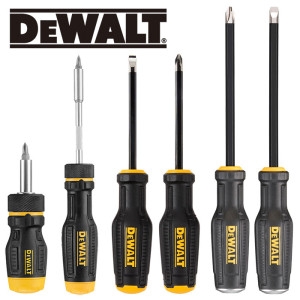 디월트 터프시리즈 전공 드라이버 세트 모음 스크류드라이버 십자 일자 자석 다가네 논슬립핸들