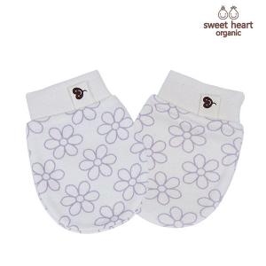 스윗하트 오가닉 라인꽃 손싸개