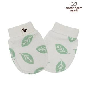 스윗하트 오가닉 나뭇잎 손싸개