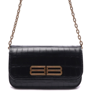 발렌시아가 노벨라 여성 GOSSIP 크로커다일 엠보싱 크로스백 688894_23ECM_1000_22F