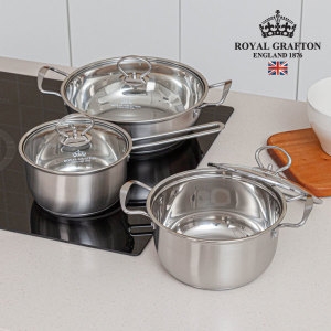 로얄그래프톤  아네트 IH 냄비 3종 (편수18+양수20+전골26)