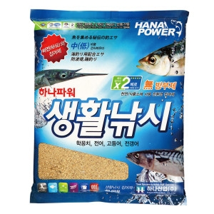 하나파워  우럭 전갱이 학꽁치 카고 바다 낚시 집어제 물고기 오징어 파우더 밑밥 첨가제