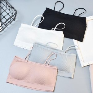 키밍 튜브탑 노와이어 브라 드레스 속옷 W7FAA91