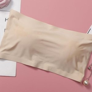 키밍 심리스 튜브탑 오프숄더 노와이어 브라 W7FAA90