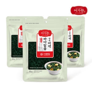 어가찬  바다일품 자른미역 80g x 3봉