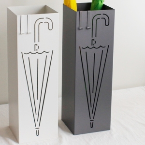 모던  사각우산꽂이 우산거치대 철제우산꽂이 우산고리 증정