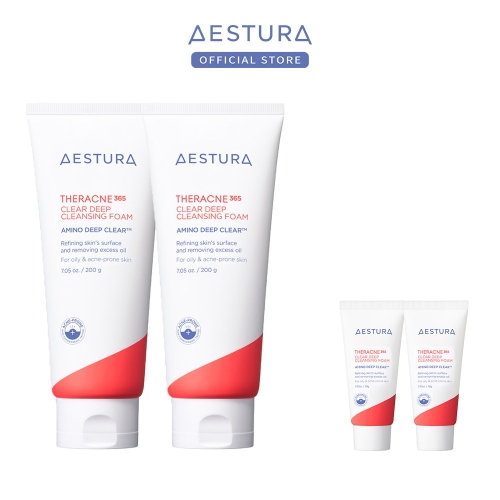 에스트라 테라크네365 클리어 딥 클렌징 폼 200ml