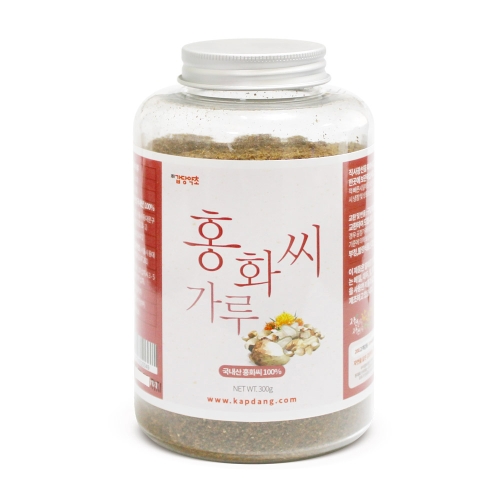 갑당약초 국내산 홍화씨 분말 가루 300g 1병