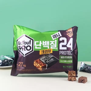 닥터유 프로 단백질바 크런치 미니 27개입 280g