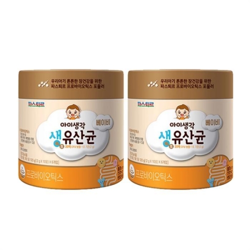 파스퇴르 아이생각 베이비 생유산균 2g 60포