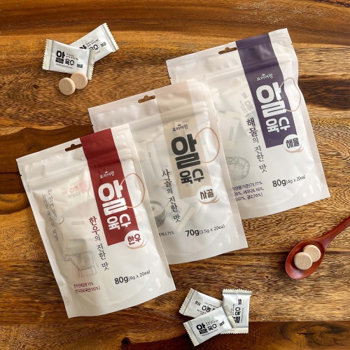 요리사랑 알육수 한우 80g