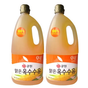 큐원 옥수수유 1.8Lx2개